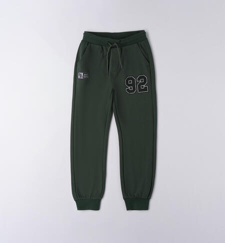 Pantaloni tuta ragazzo VERDE