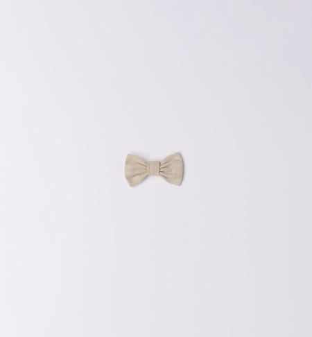 iDO bow tie for boys from 9 months to 8 years BEIGE-0451