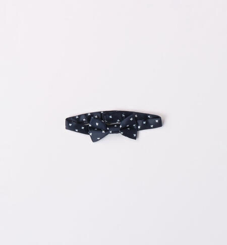 iDO bow tie with stars for boys from 1 to 24 months NAVY-3885