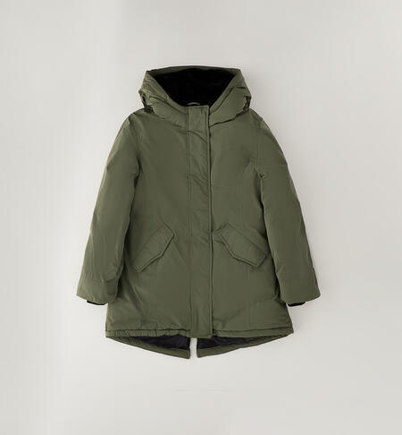 Parka for girls GREEN