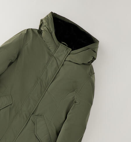 Parka for girls VERDE MILITARE-5554