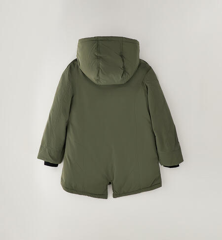 Parka for girls VERDE MILITARE-5554
