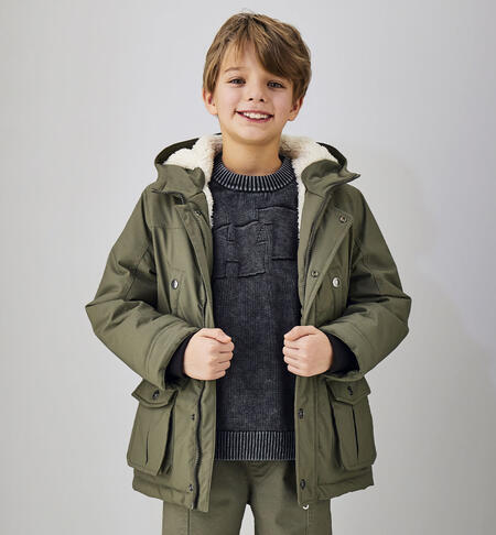 Parka for boys GREEN