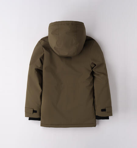 Parka ragazzo iDO VERDE MILITARE-5557