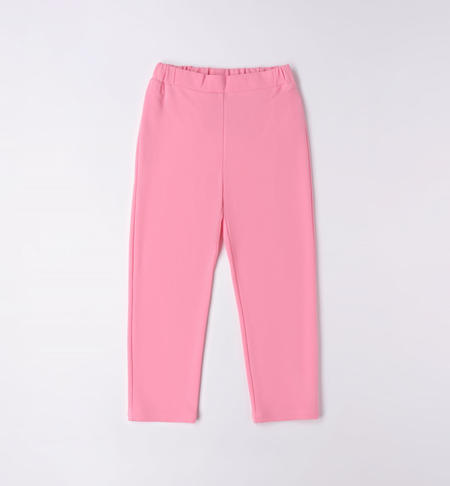 Distinctive iDO trousers for girls from 8 to 16 years ROSA BUBBLE-2421