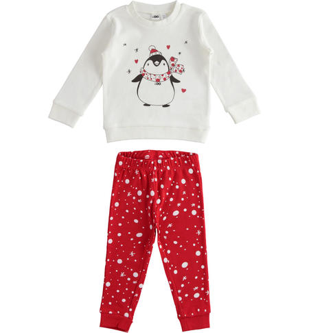 Cotton pyjamas for girls from 12 months to 12 years iDO PANNA-0112