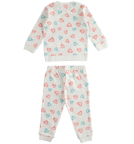 Cotton pyjamas for girls from 12 months to 12 years iDO PANNA-ROSA-6UF9