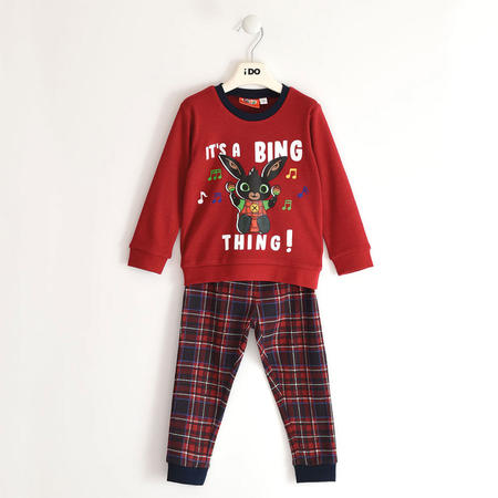 Pigiama Bing bambino - da 12 mesi a 6 anni iDO ROSSO-2536