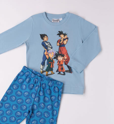 iDO Dragon Ball pyjamas for boys aged 3 to 12 years AZZURRO-3873