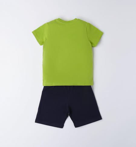 Pigiama estivo bambino da 12 mesi a 12 anni iDO GREEN-5276