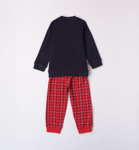 iDO Christmas pyjamas for boys aged 12 months to 12 years NAVY-3885