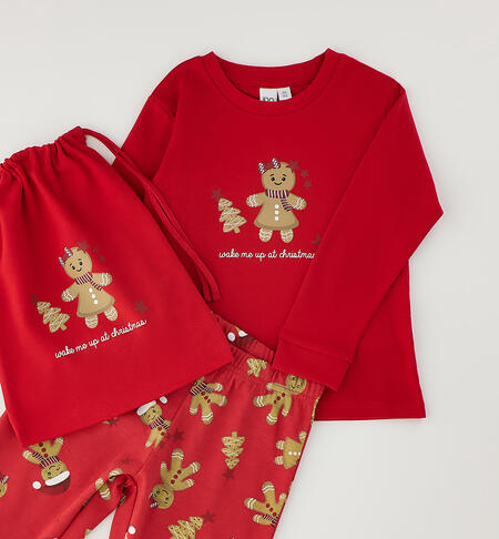 Pigiama per bambina ROSSO-2253