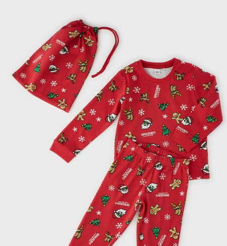 Pigiama per bambino ROSSO-MULTICOLOR-6CGA