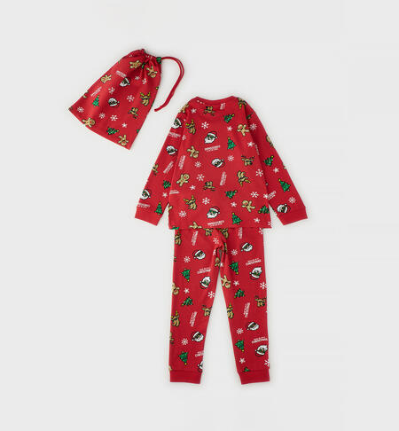Pigiama per bambino ROSSO-MULTICOLOR-6CGA