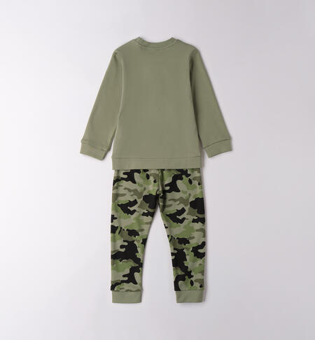 Pigiama per bambino VERDE SALVIA-4921