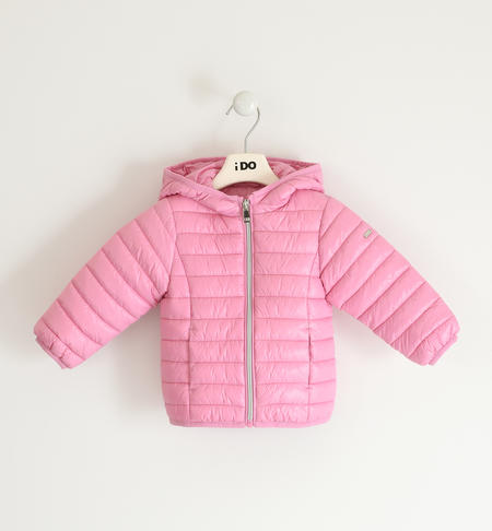 100 grams down jacket for girls from 9 months to 8 years iDO ROSA-2811