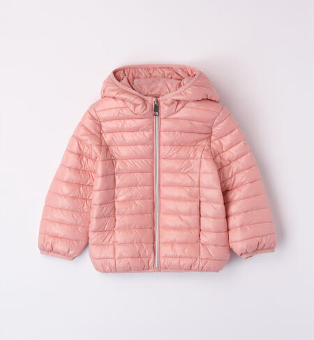 iDO 100-gram down jacket for girls from 9 months to 8 years ROSA-2524