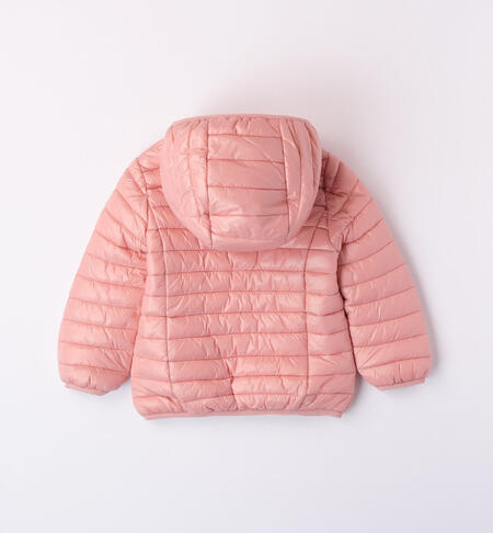 iDO 100-gram down jacket for girls from 9 months to 8 years ROSA-2524