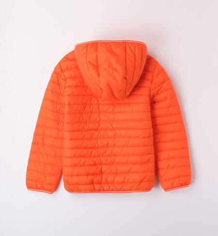 iDO 100-gram down jacket for boys from 8 to 16 years ARANCIO-1855