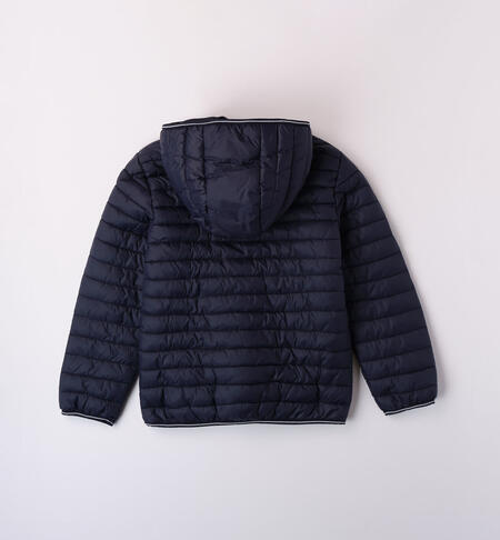 iDO 100-gram down jacket for boys from 8 to 16 years NAVY-3885