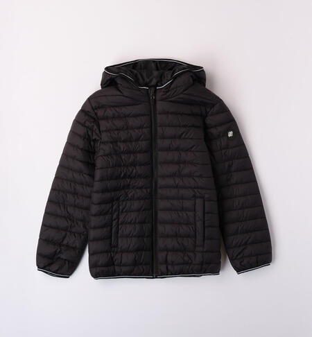 iDO 100-gram down jacket for boys from 8 to 16 years NERO-0658