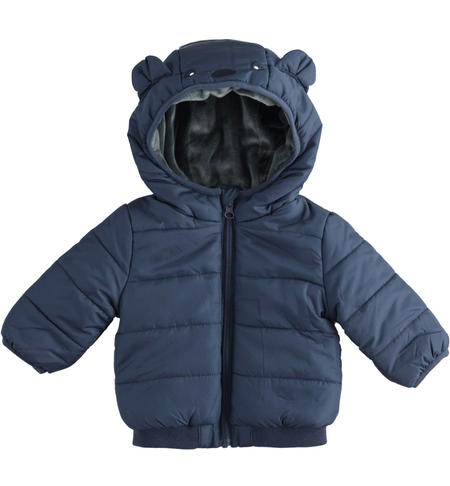 200 grams down jacket for boy from 1 to 24 months iDO NAVY-3885