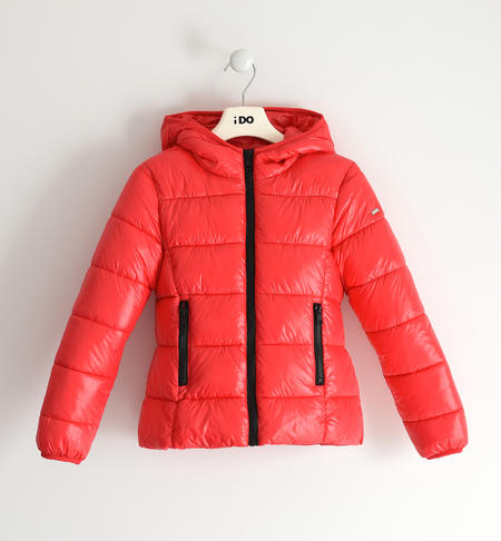 Girl¿s 200 grams down jacket  from 8 to 16 years by iDO CORALLO-2153