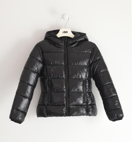 Girl¿s 200 grams down jacket  from 8 to 16 years by iDO NERO-0658
