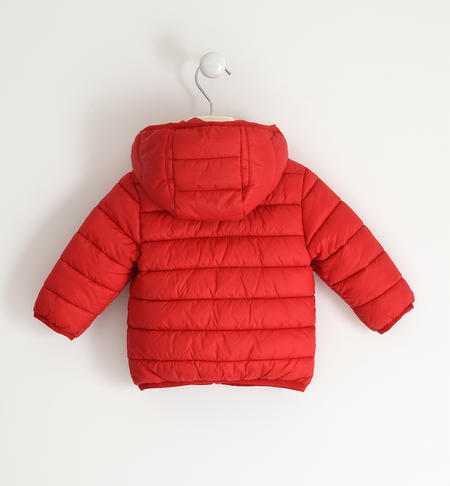 100 grams down jacket for boys from 9 months to 8 years iDO ROSSO-2253