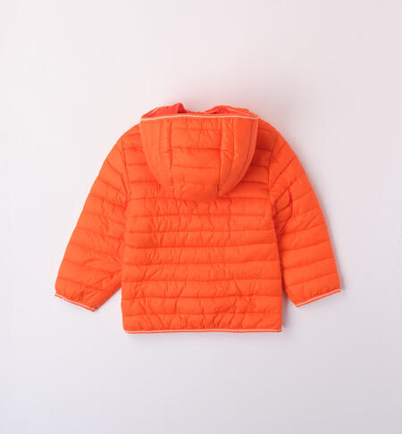 iDO 100 gram padded jacket for boys aged 9 months to 8 years ARANCIO-1855