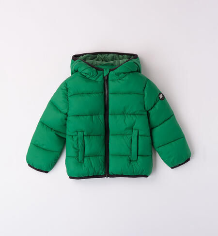 iDO padded jacket for boys aged 9 months to 8 years VERDE-5156