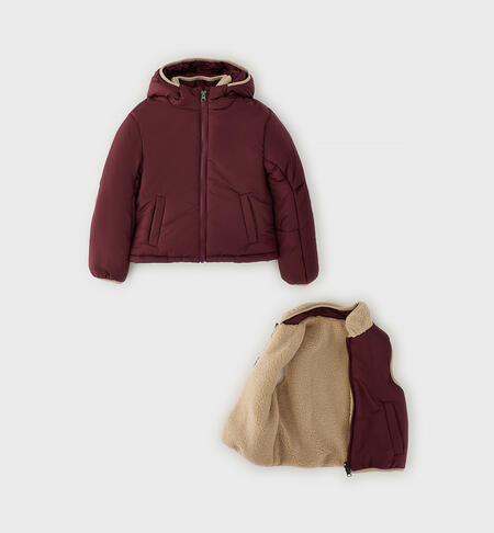 Piumino iDO bambino BORDEAUX-2953