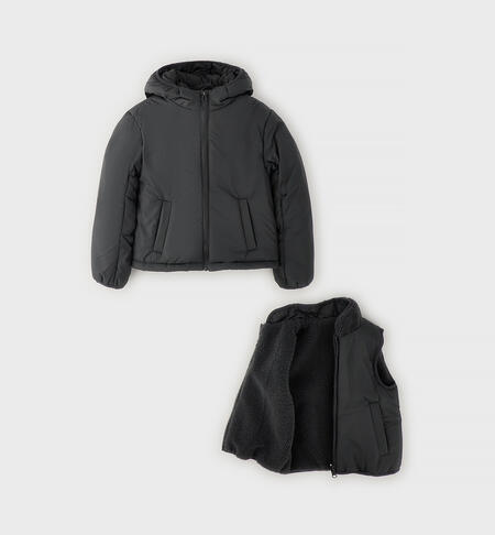 Piumino iDO bambino GRIGIO-0567