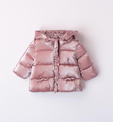 iDO winter padded jacket for girls from 1 to 24 months CIPOLLA-3021