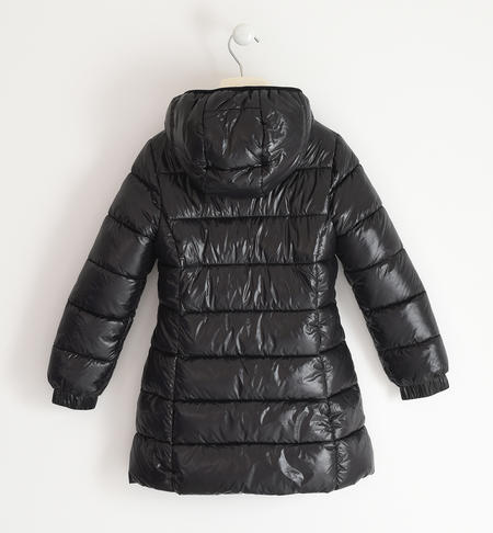 Girl¿s long down jacket  from 8 to 16 years by iDO NERO-0658