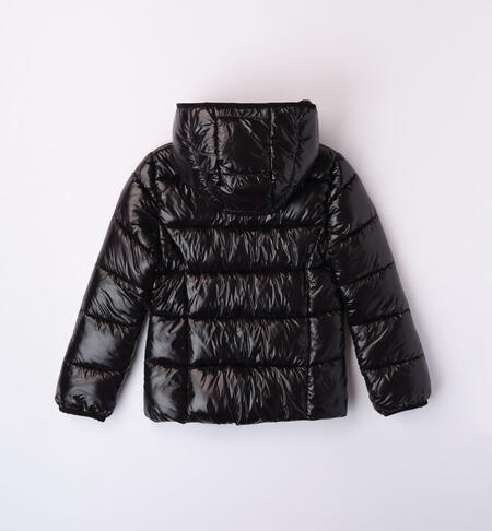iDO 200-gram down jacket for girls from 8 to 16 years  NERO-0658