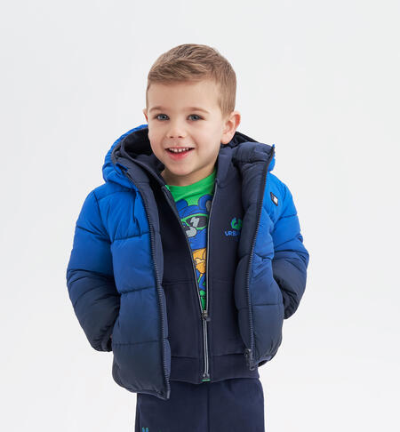 Piumino reversibile per bambino da 9 mesi a 8 anni iDO ROYAL-NAVY-6WH8