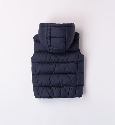 iDO sleeveless padded jacket for boys aged 9 months to 8 years NAVY-3885
