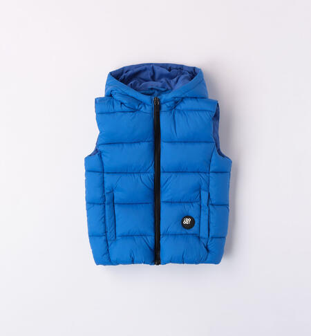 iDO sleeveless padded jacket for boys aged 9 months to 8 years ROYAL-3744