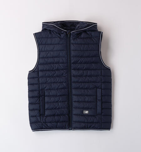 Boys' down gilet BLUE