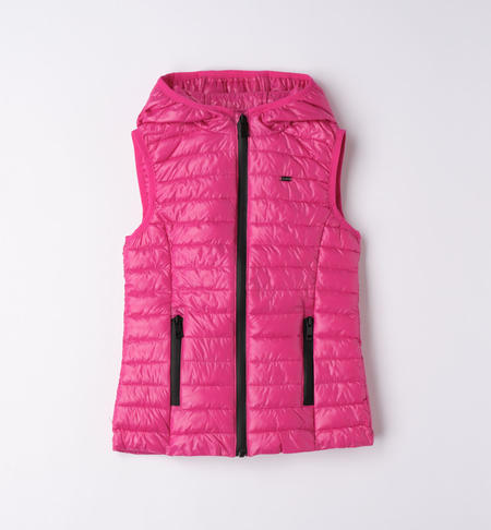 iDO sleeveless padded  jacket for girls from 8 to 16 years VERY BERRY-2447