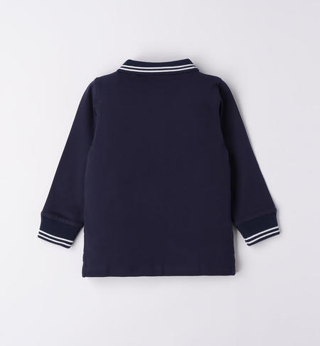 Polo classica bambino da 9 mesi a 8 anni iDO NAVY-3854