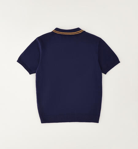 Boys' polo shirt NAVY-3854