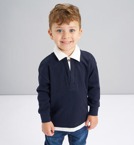 Polo per bambino BLU