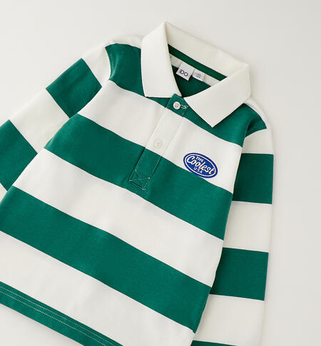 Polo per bambino VERDE-4734