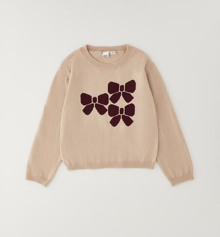Pullover bambina iDO BEIGE
