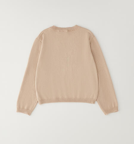Pullover bambina iDO BEIGE-0941