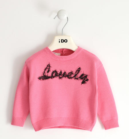 Tricot girl¿s sweater from 9 months to 8 years iDO FUCSIA-2425