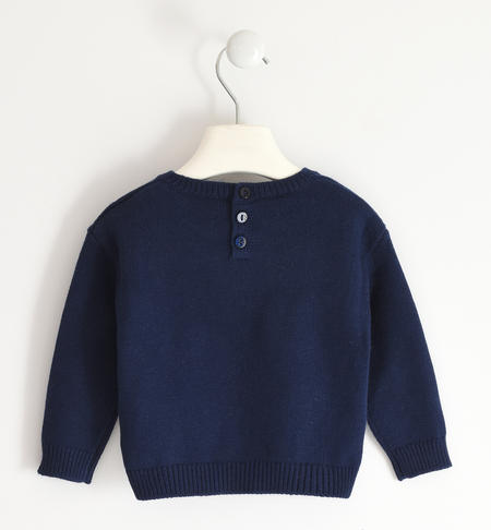 Pullover bambina in tricot - da 9 mesi a 8 anni iDO NAVY-3854