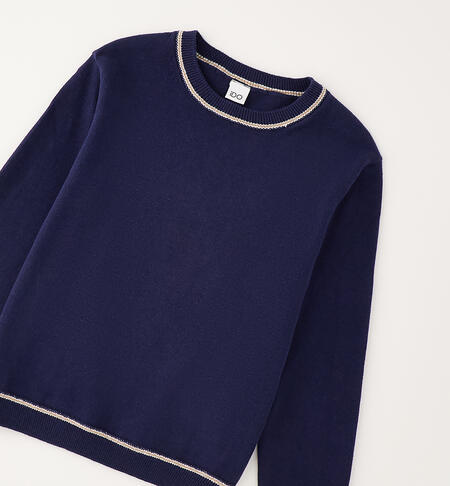 Pullover bambino 100% cotone NAVY-3854